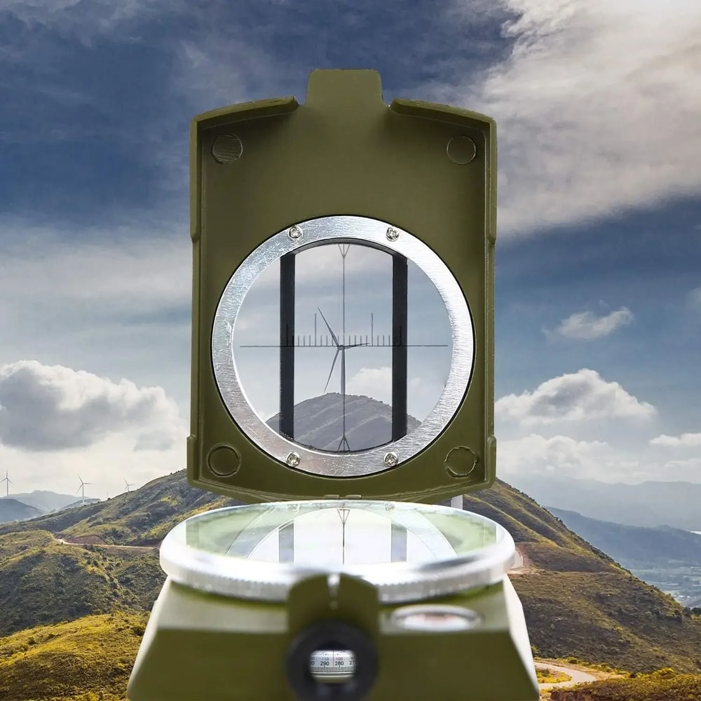 IndustrialStandard Waterproof Navigation Survival Compass 4