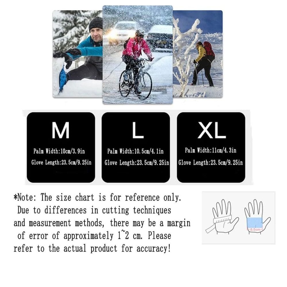 HighPerformance Winter Fingerless Thermal Gloves 3