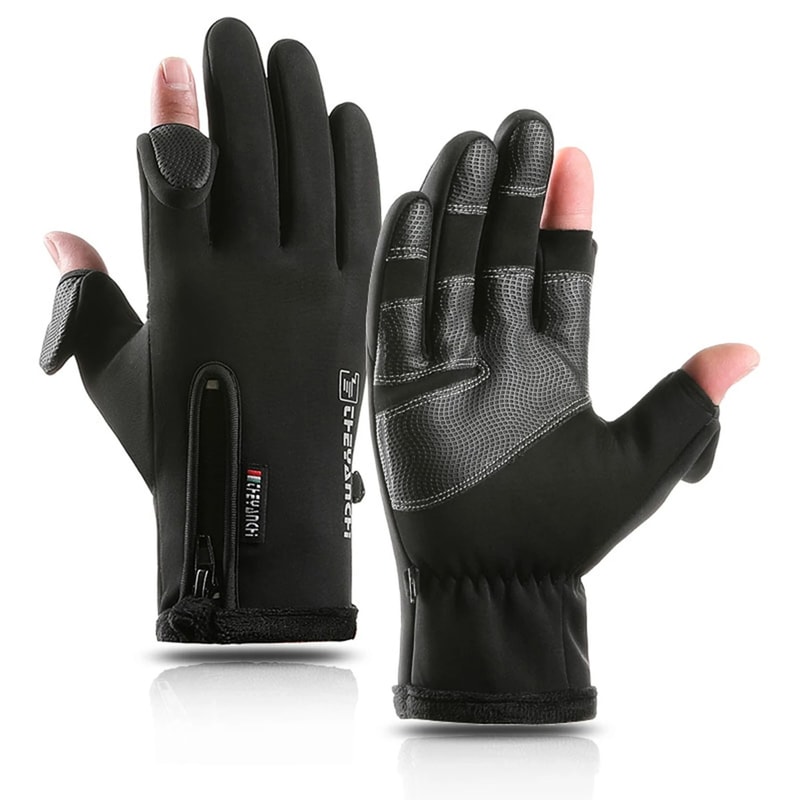 HighPerformance Winter Fingerless Thermal Gloves 6