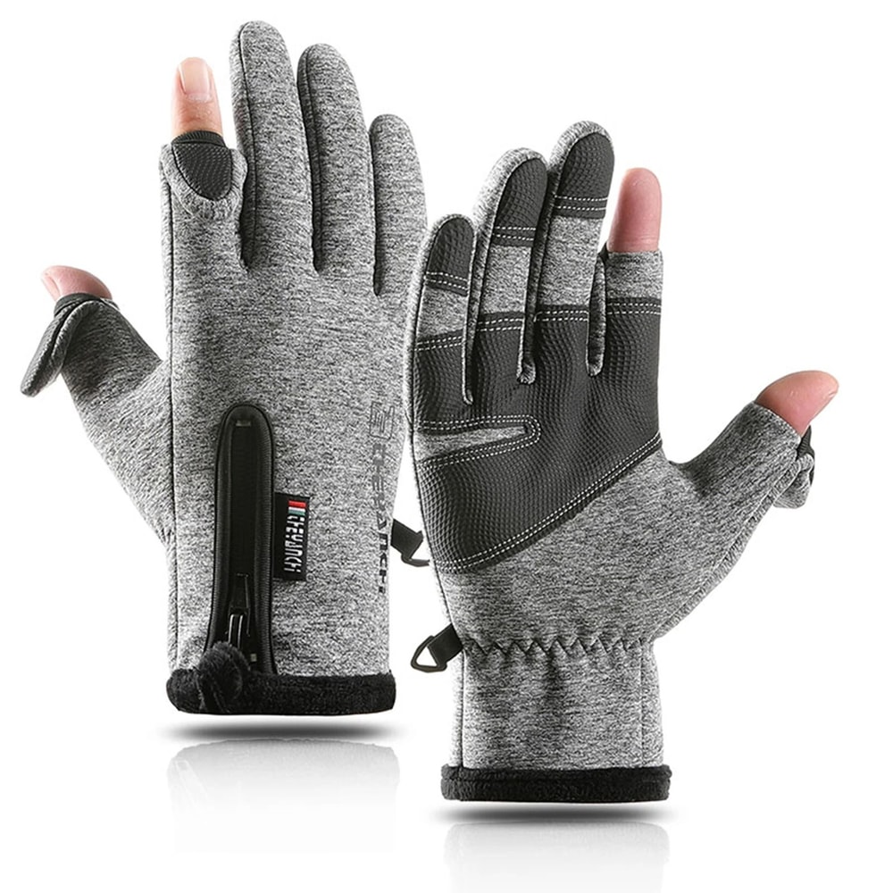HighPerformance Winter Fingerless Thermal Gloves 7