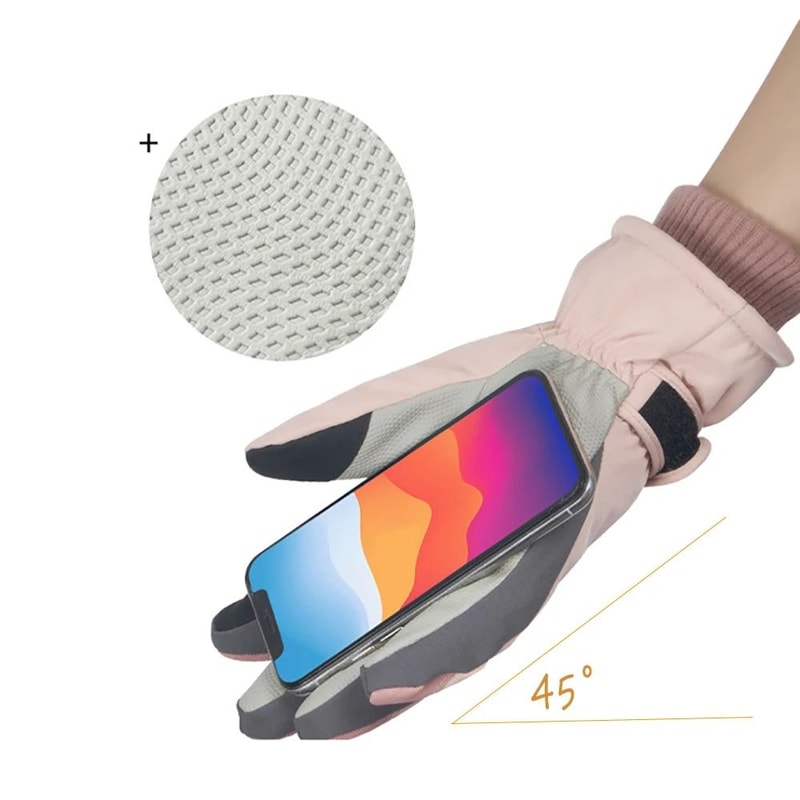 HighPerformance NonSlip Touchscreen Ski Gloves 3