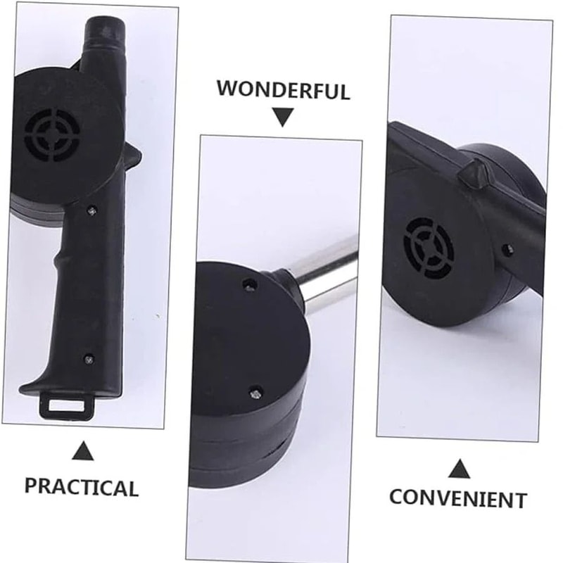 Manual Hand Crank BBQ Air Blower 3