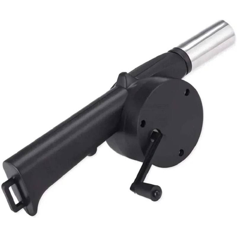 Manual Hand Crank BBQ Air Blower 6