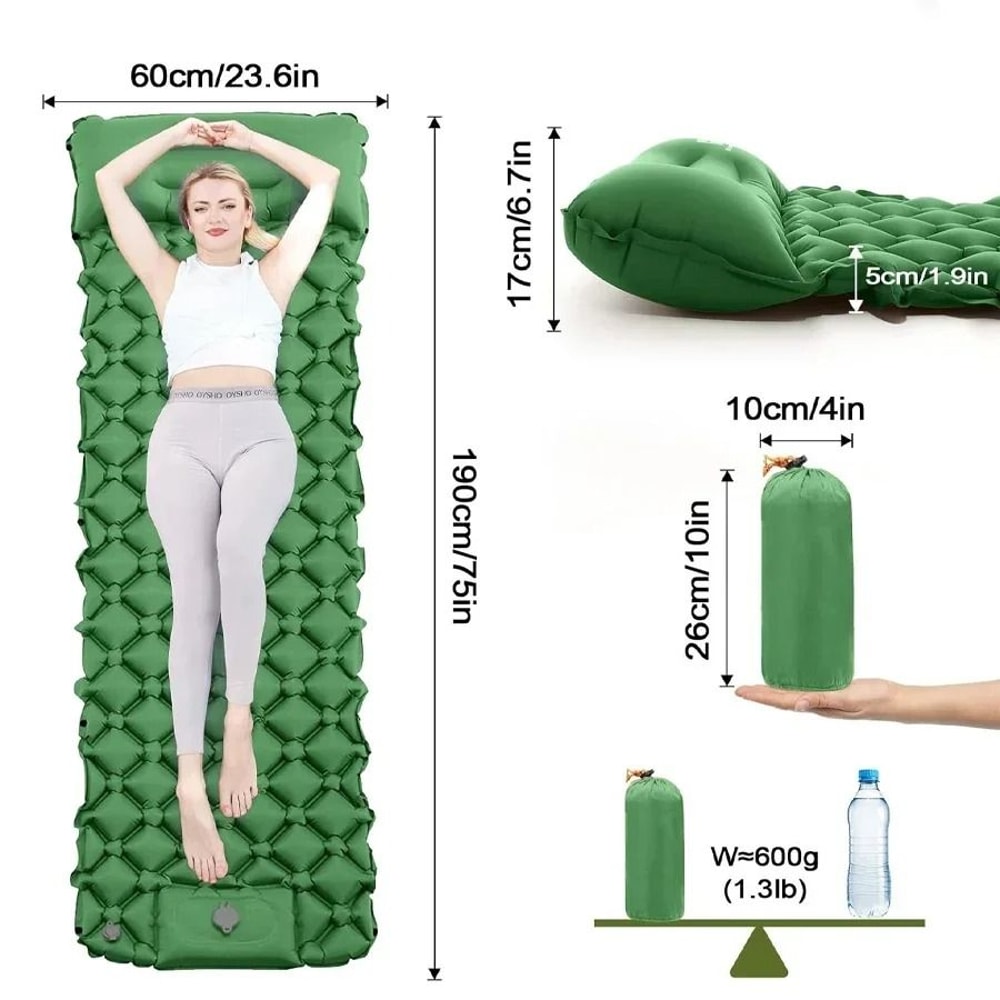 IndustrialStandard Ultralight Camping Sleeping Pad 3