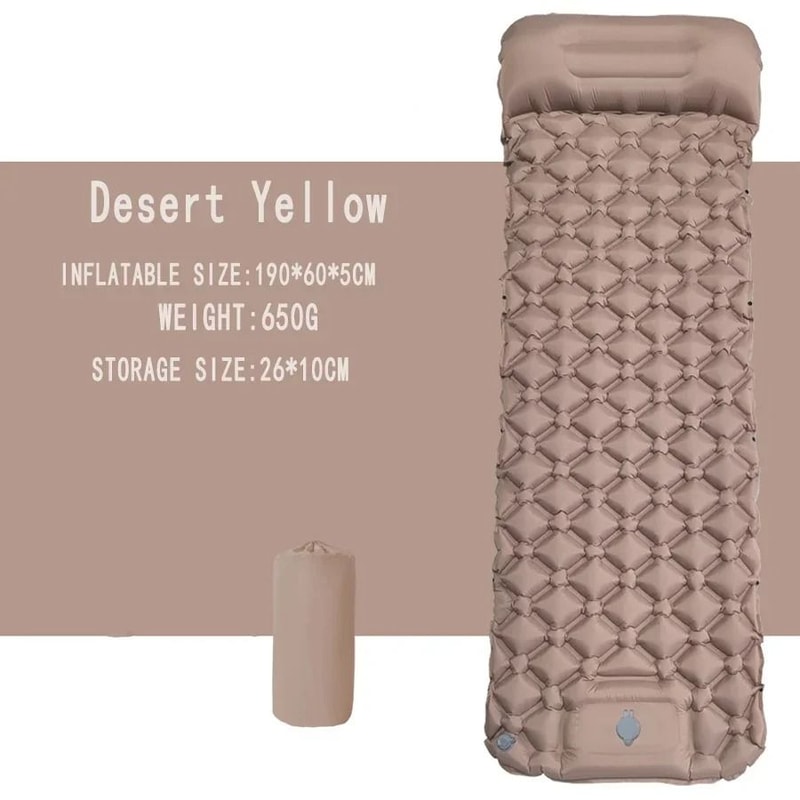 IndustrialStandard Ultralight Camping Sleeping Pad 8