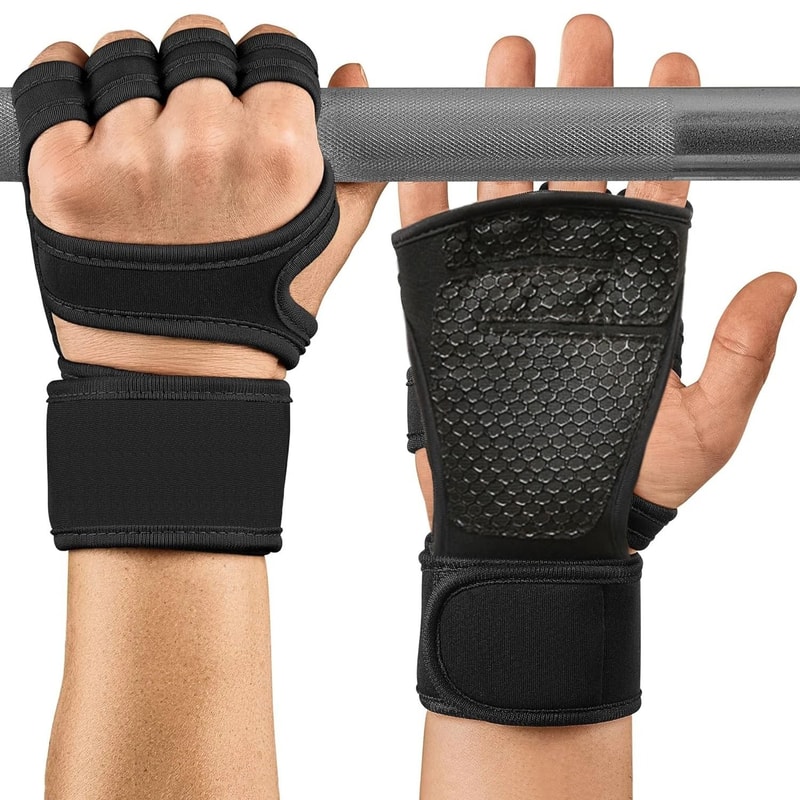 Open Gym Gloves With Wrist Support 6