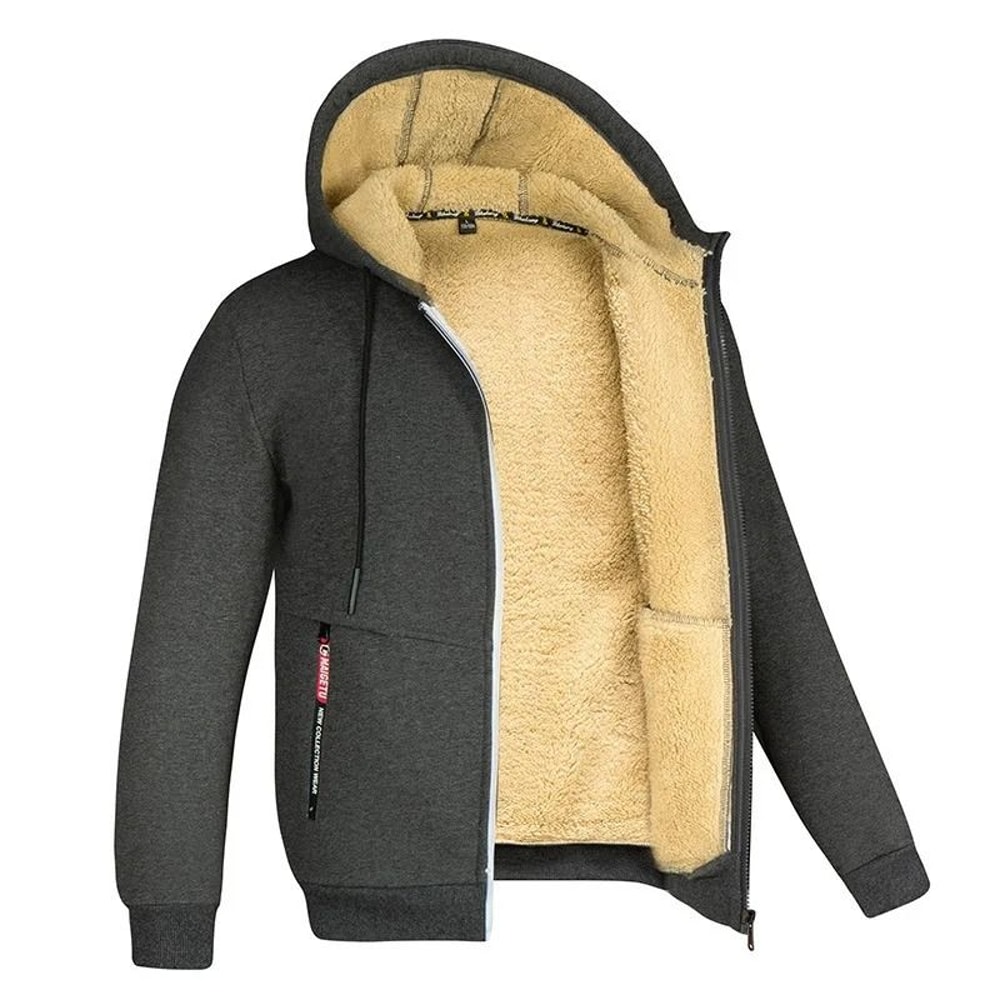Mens Full Zip Fleece Hoodie 9
