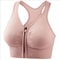 Front Zipper Sports Bra Fitness Top 8