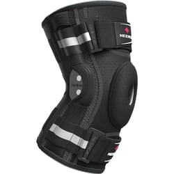 hinged knee brace for joint support and pain relief
