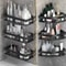NoDrill Wall Mount Bathroom Storage Rack 1