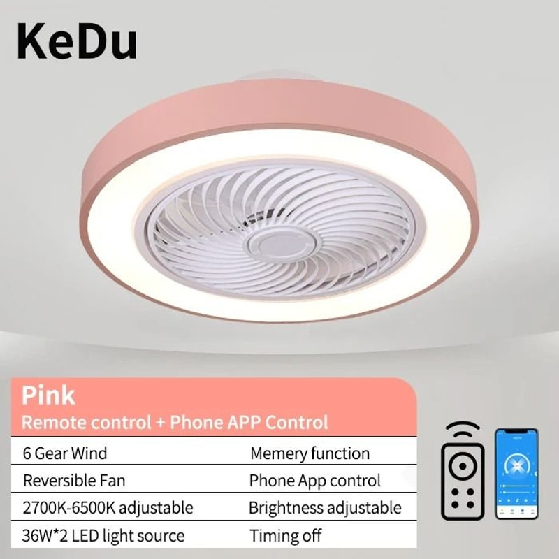 Integrated Modern Ceiling Fan Light 10