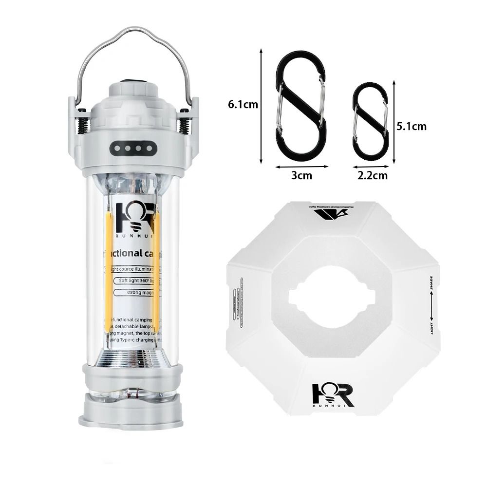 DOTWISE 3000mAh Portable Retro Camping Lantern 11