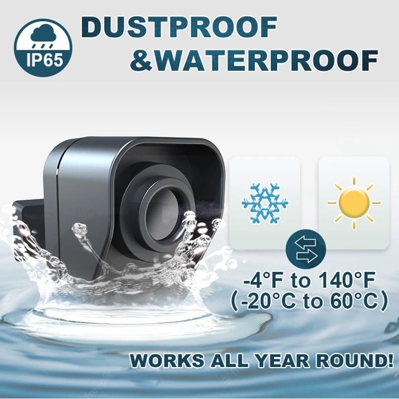 IP65 Waterproof Wireless Driveway Alarm System 2