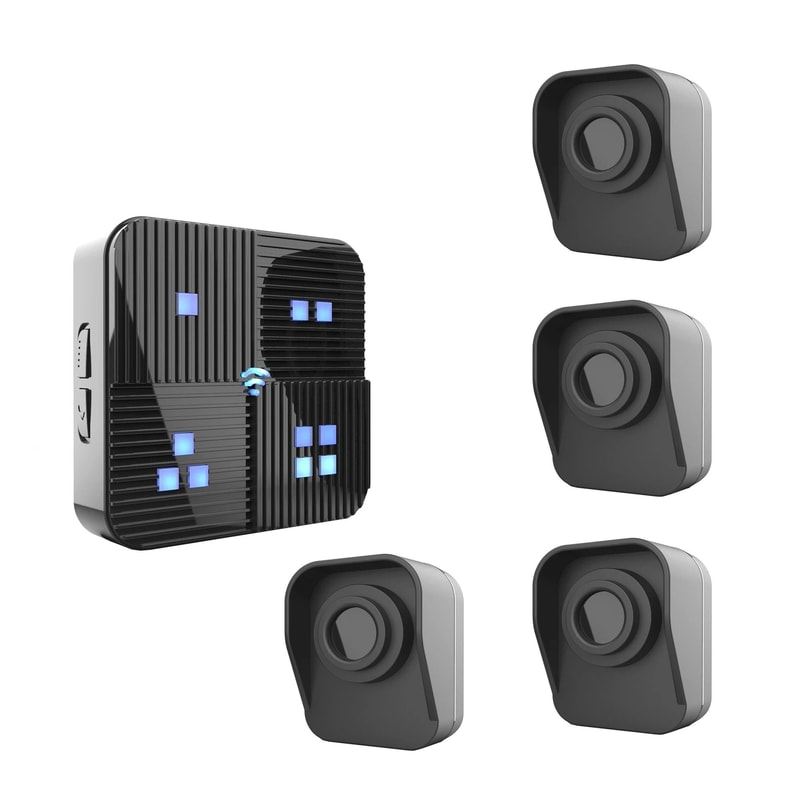 IP65 Waterproof Wireless Driveway Alarm System 7