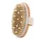 2 In 1 Natural Bristle Dry Skin Body Massage Brush 9
