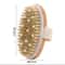 2 In 1 Natural Bristle Dry Skin Body Massage Brush 5