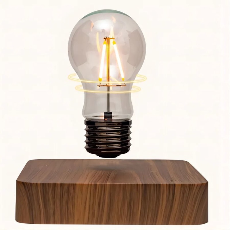 Magnetic Levitation Floating LED Bulb Table Lamp 1