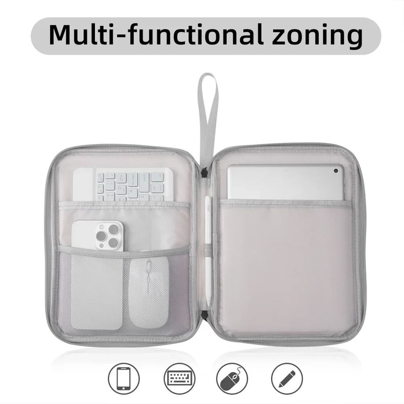 Waterproof Zipper Tablet Sleeve Pouch 1