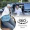 360 Rotating Memory Foam Seat Cushion 0