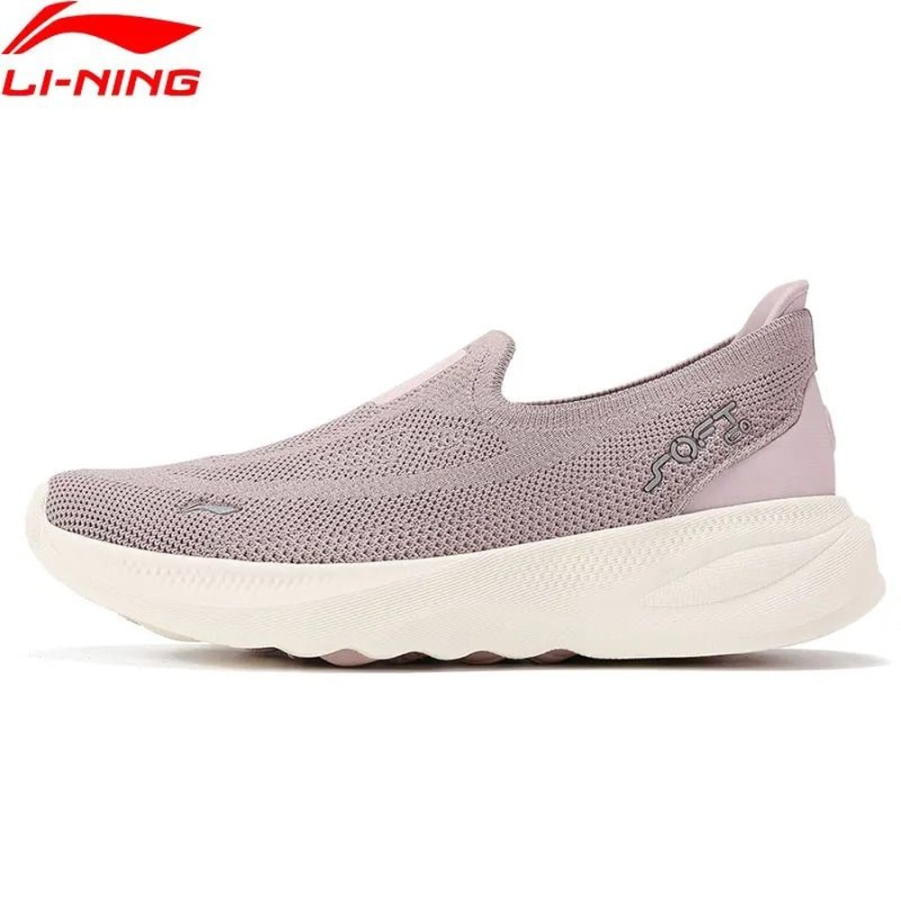 LiNing Womens SOFT GO 2 KNIT SlipOn Walking Shoes 2