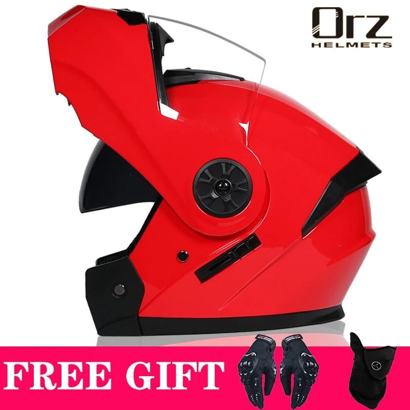 Latest DOT Approved Safety Modular Flip Motorcycle Helmet 3