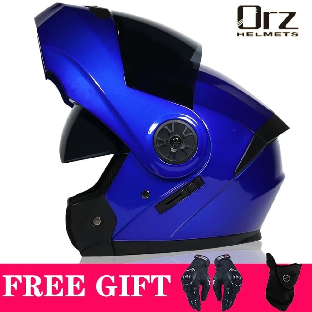 Latest DOT Approved Safety Modular Flip Motorcycle Helmet 4