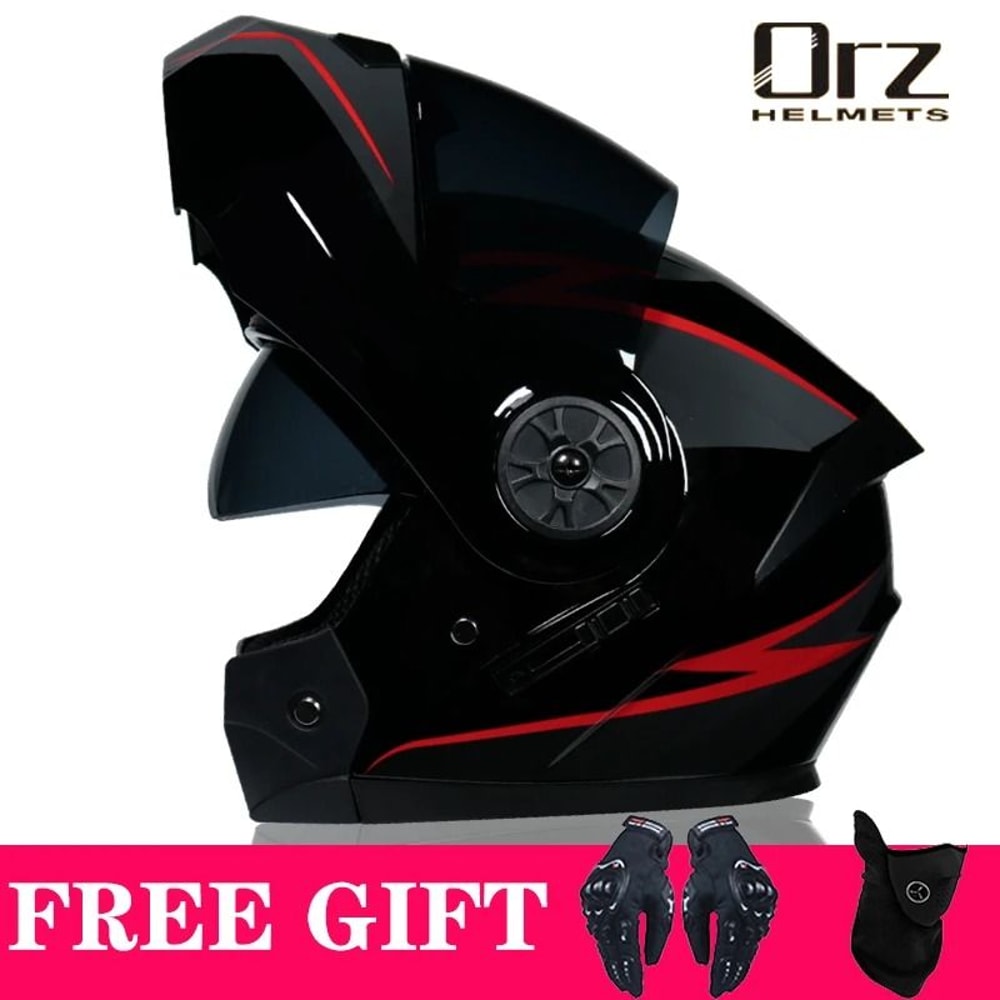 Latest DOT Approved Safety Modular Flip Motorcycle Helmet 9