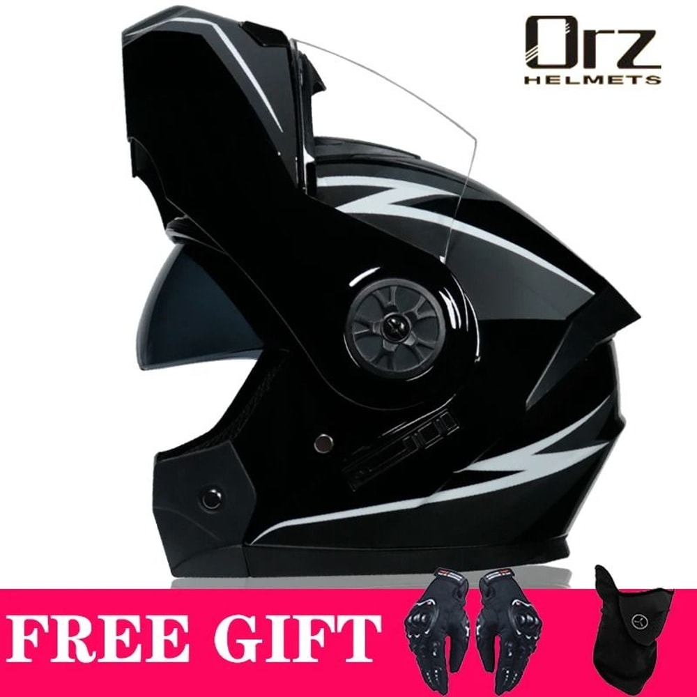 Latest DOT Approved Safety Modular Flip Motorcycle Helmet 10