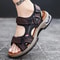 Fashion Mens Genuine Leather Roman Sandals 0