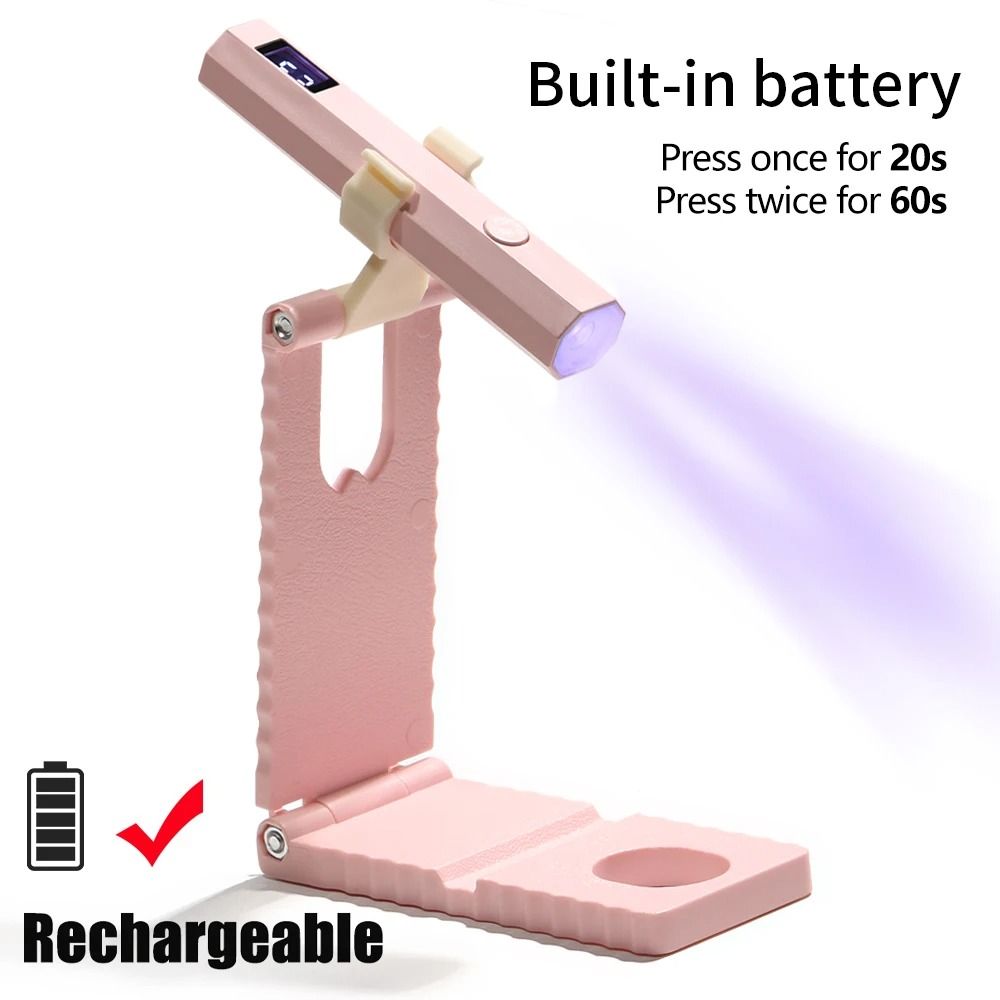 YIKOOLIN Handheld USB Mini UV LED Nail Lamp 15