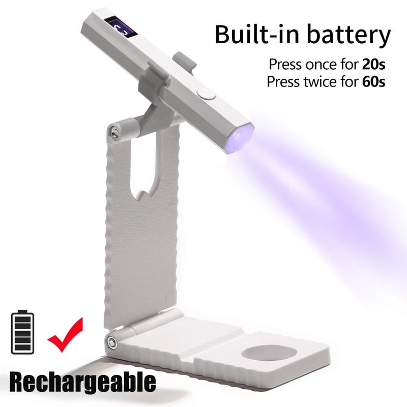 YIKOOLIN Handheld USB Mini UV LED Nail Lamp 16