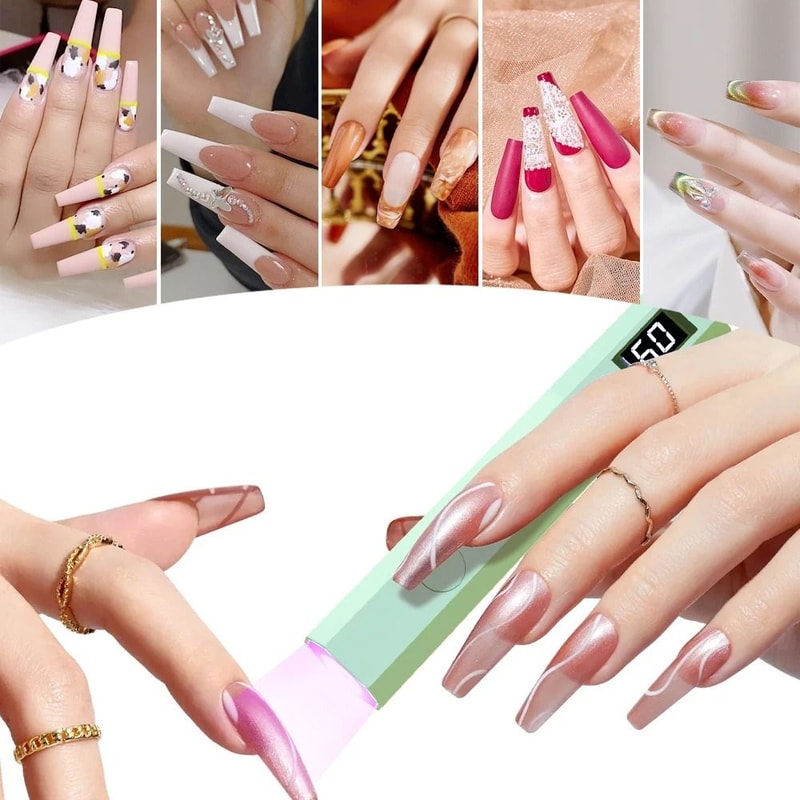 YIKOOLIN Handheld USB Mini UV LED Nail Lamp 4