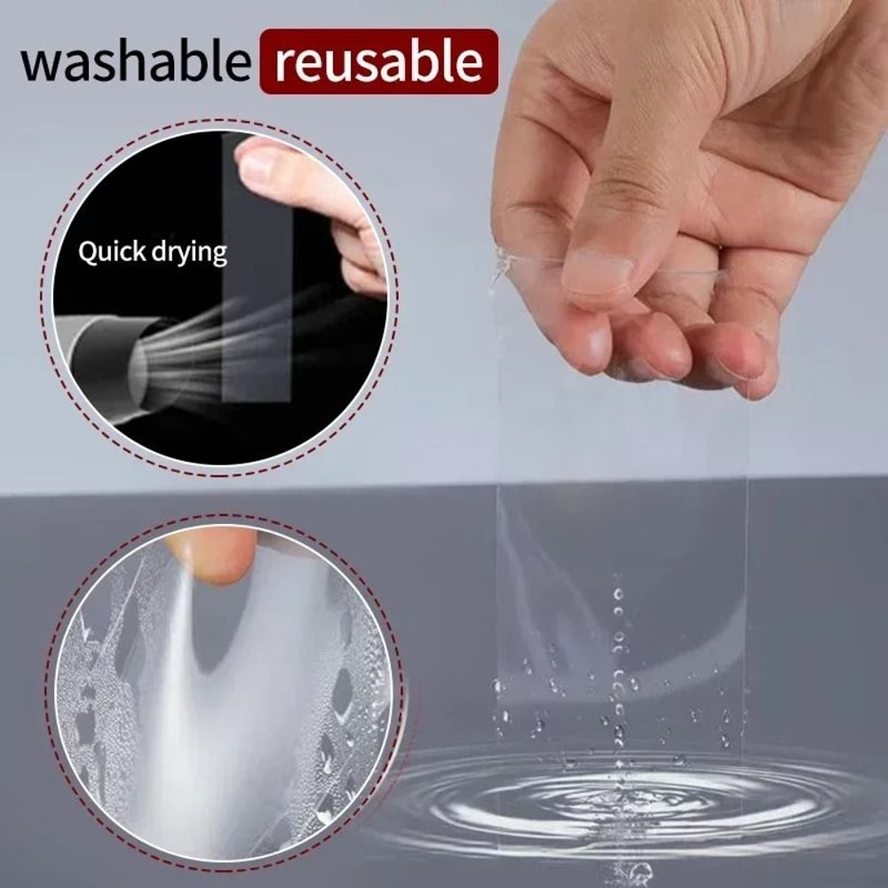 Reusable Nano Adhesive DoubleSided Tape 2