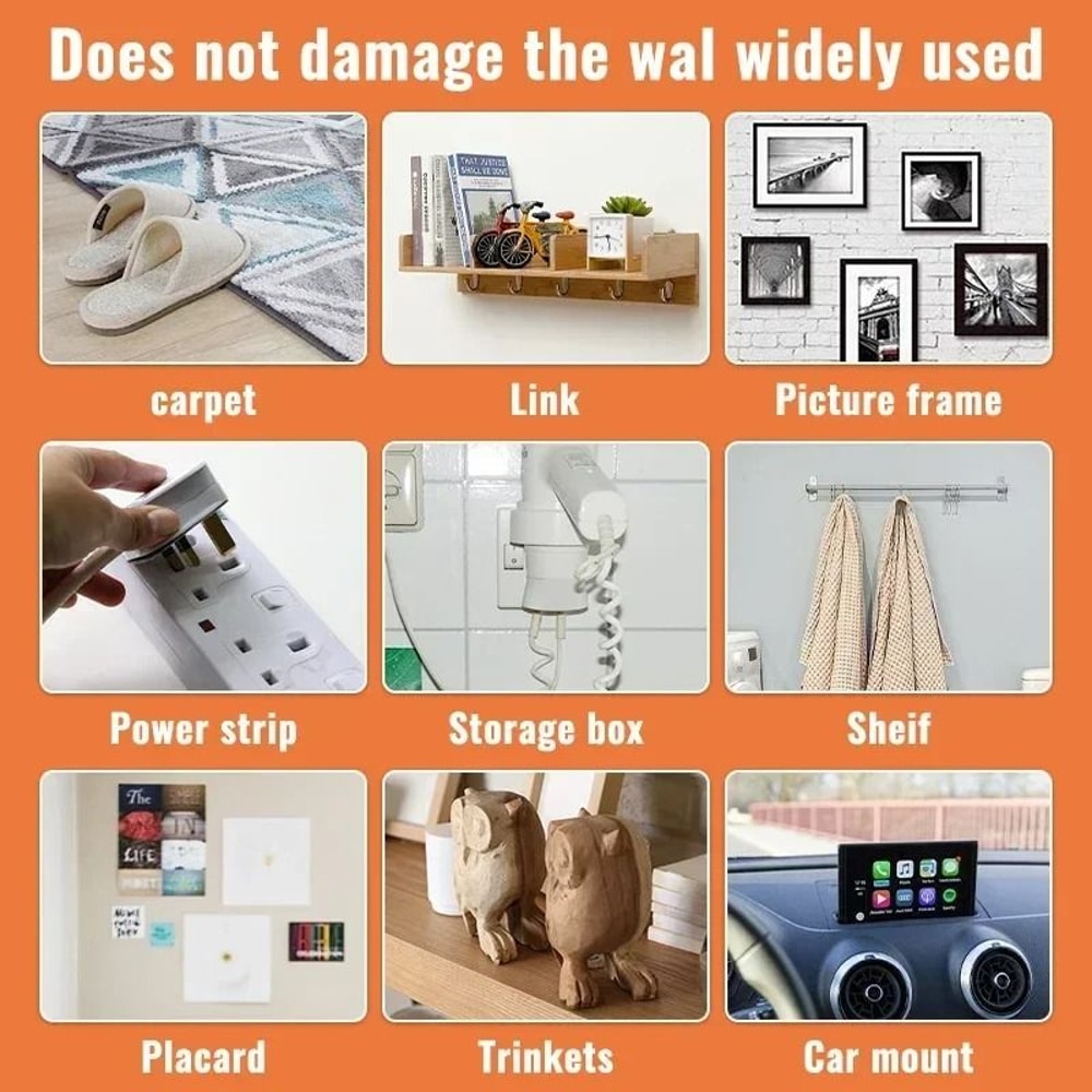 Reusable Nano Adhesive DoubleSided Tape 4