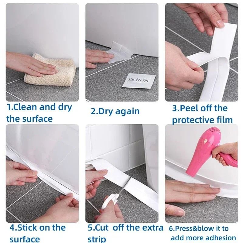 PVC Waterproof Sealing And Caulk Tape 5