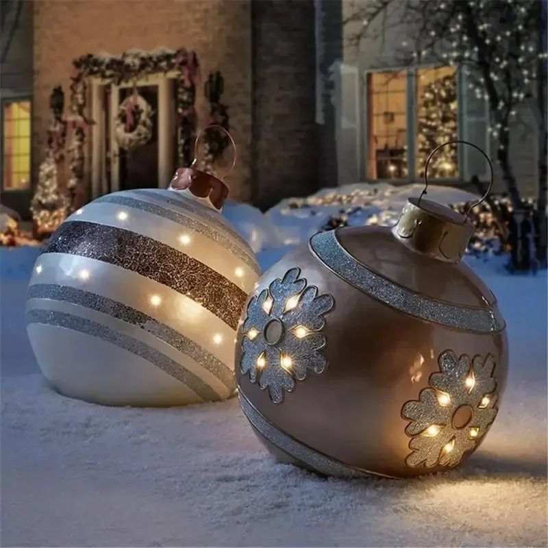 60 Cm Giant Outdoor Inflatable Christmas Ball 5