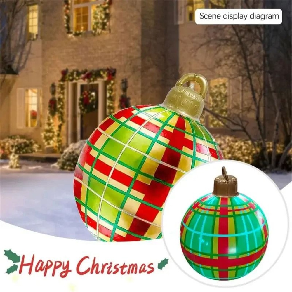 Giant Outdoor Inflatable Christmas Ball Set 12