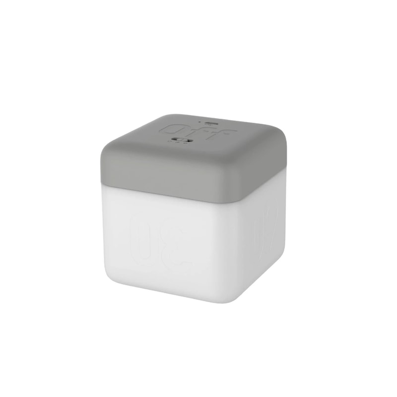 Cube LED Flip Timer Night Light 6