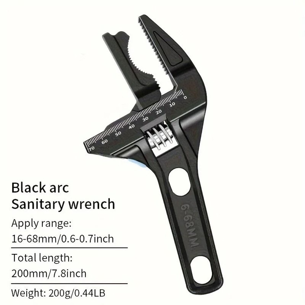 IndustrialStandard Adjustable Bathroom Sanitary Wrench 3