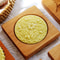 Wood Carved Floral Cookie Mold 3