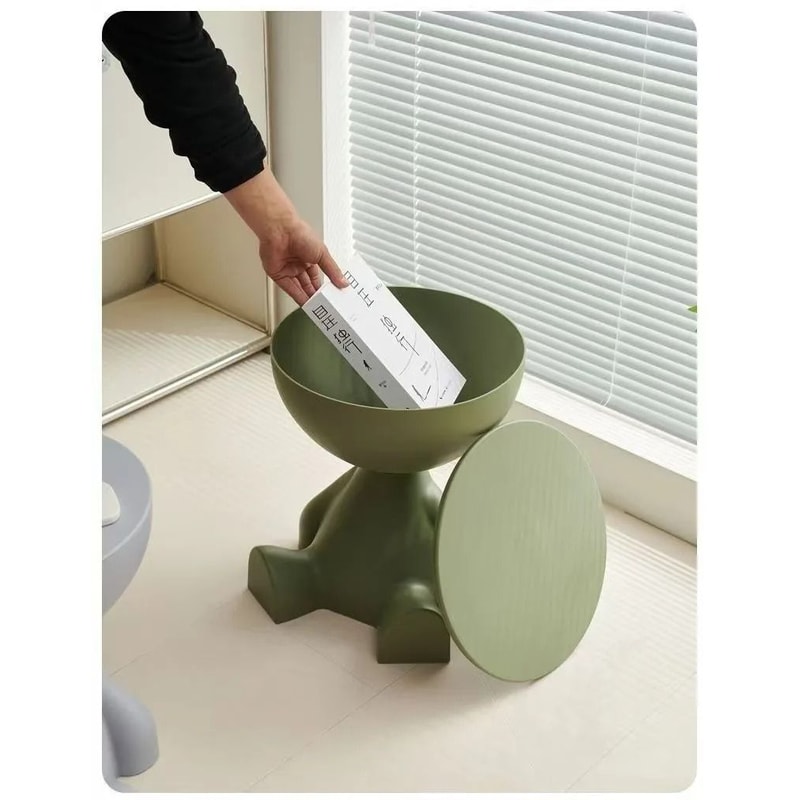 Light Luxury Cartoon Sofa Side Table 5