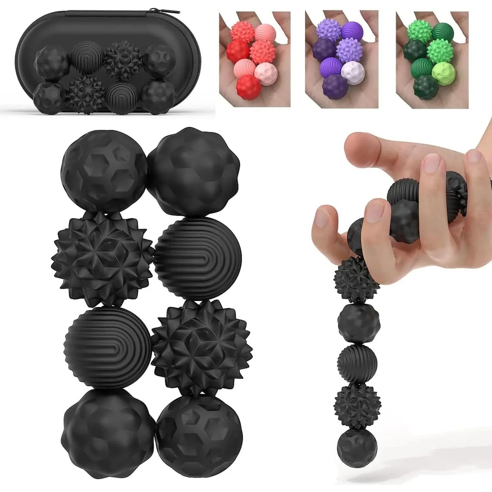 Silicone Magnetic Sensory Fidget Balls 0