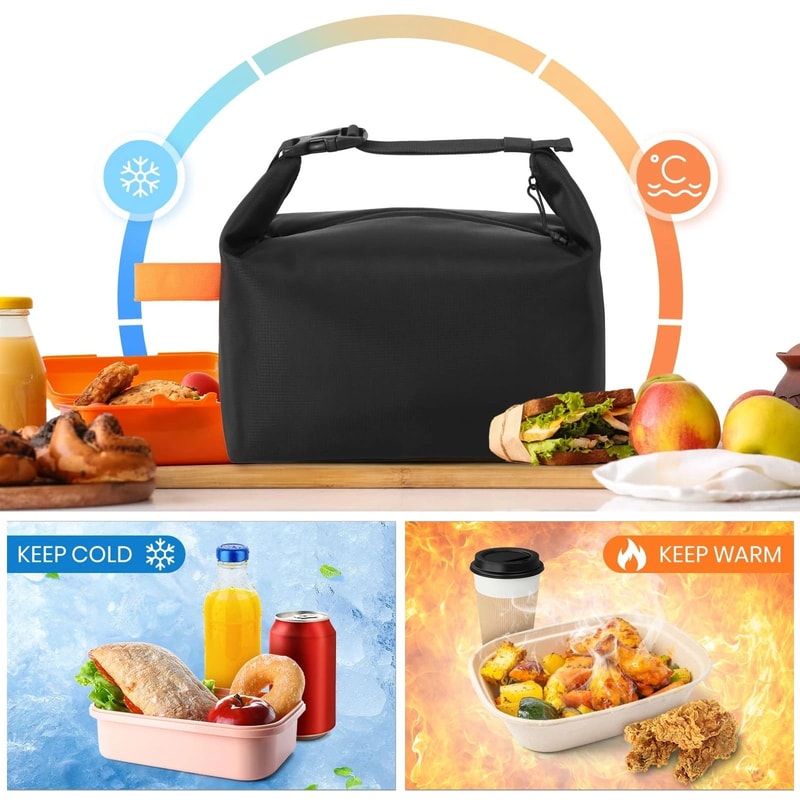 AZMT Insulated Portable Food Storage Handbag 4