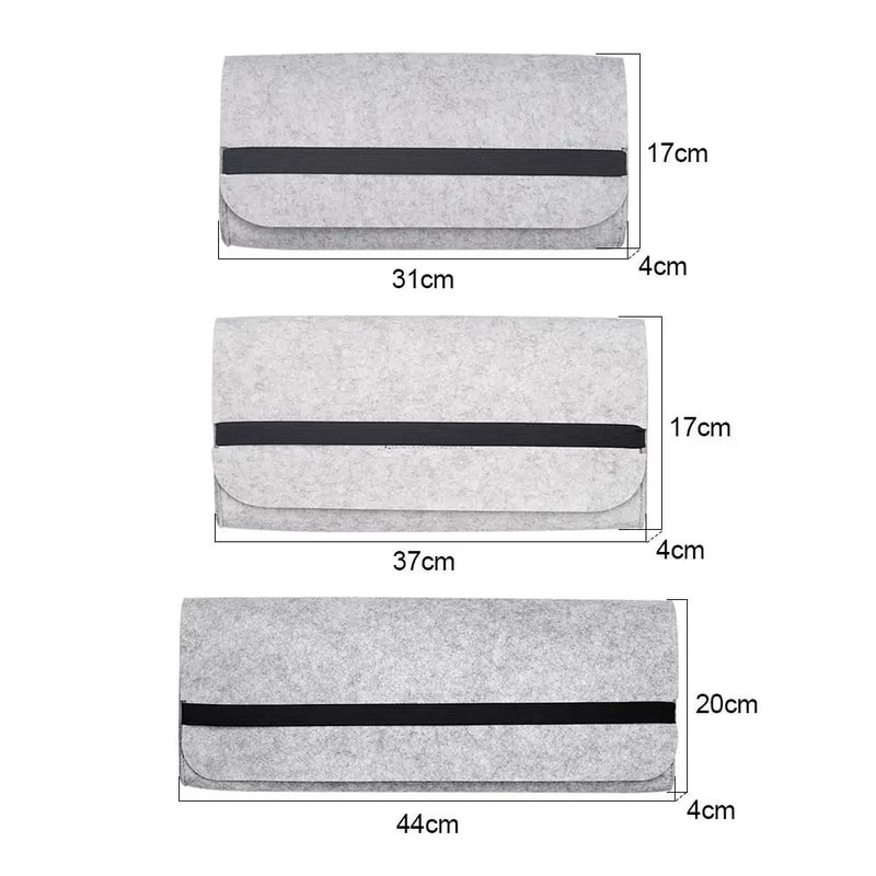 Portable Mechanical Keyboard Felt Carrying Case 5