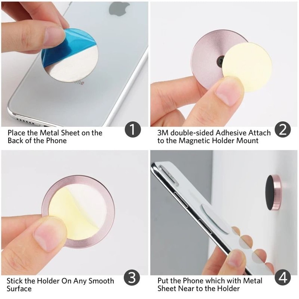 Magnetic Dashboard And Wall Mounted Mobile Phone Holder 5