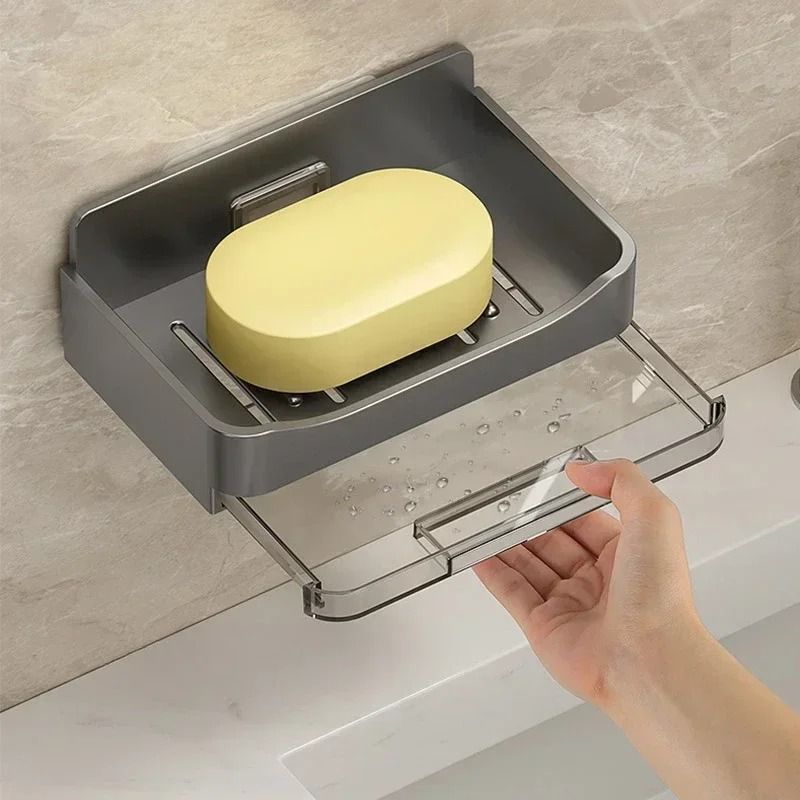 FreePunching Wall Mounted Double Layer Soap Holder 2