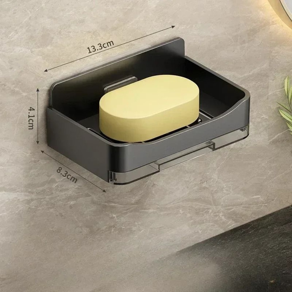 FreePunching Wall Mounted Double Layer Soap Holder 8