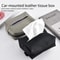 Minimalist Leather Car Armrest Tissue Box 0
