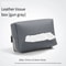 Minimalist Leather Car Armrest Tissue Box 5