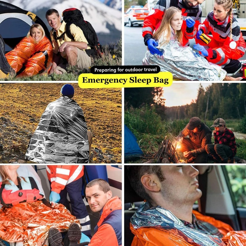 Portable Waterproof Emergency Survival Sleeping Bag 3